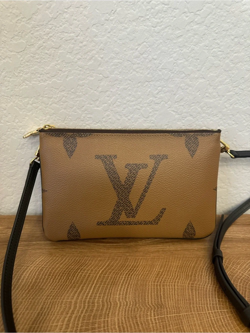 Louis Vuitton Reverse and Monogram Twin Crossbody Pochette